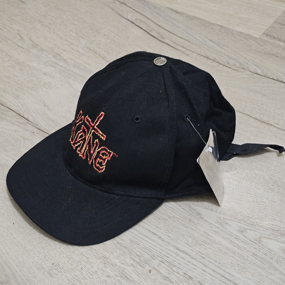 Vintage WWF Kane Raw Is War Tie Back Hat New Collectors Wrestling Merchandise
